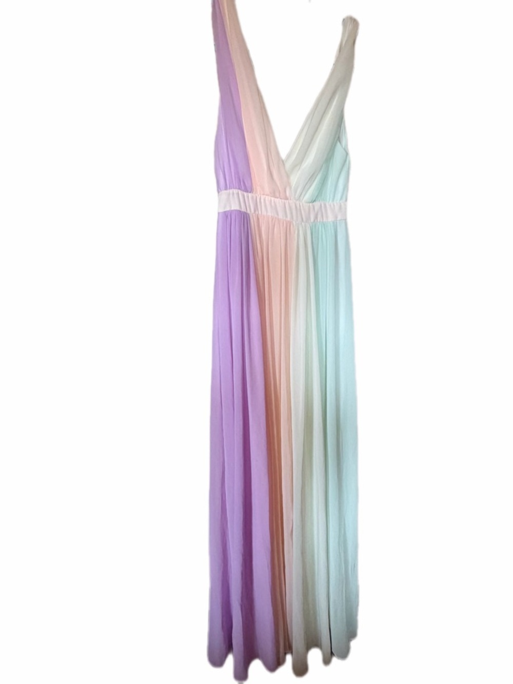 Vici luxxel storybook colorblock maxi dress S - Picture 2 of 10